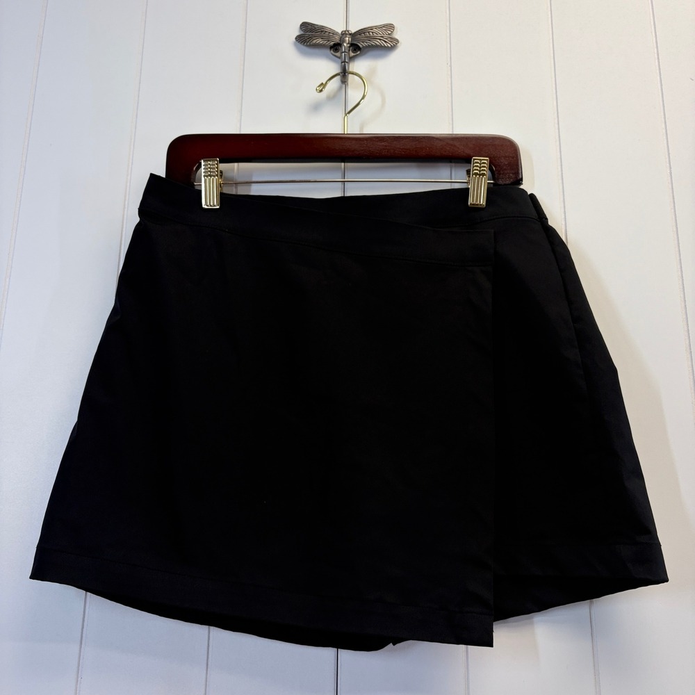 Womens Athleisure Sporty Golf Skort Size L Activewear Performance Vacation Chic